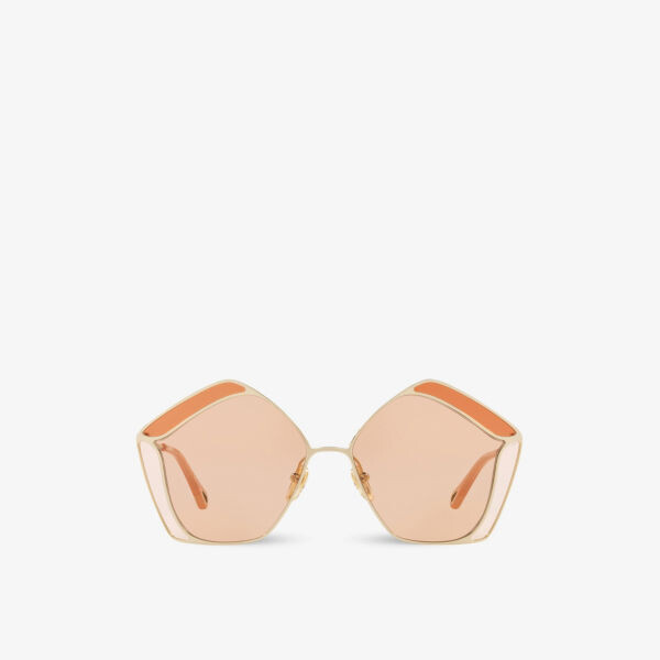 Солнцезащитные очки CH0026S Gemma в пятиугольной оправе из металла и ацетата Chloe, розовый
Солнцезащитные очки CH0026S Gemma в пятиугольной оправе из металла и ацетата Chloe, розовый