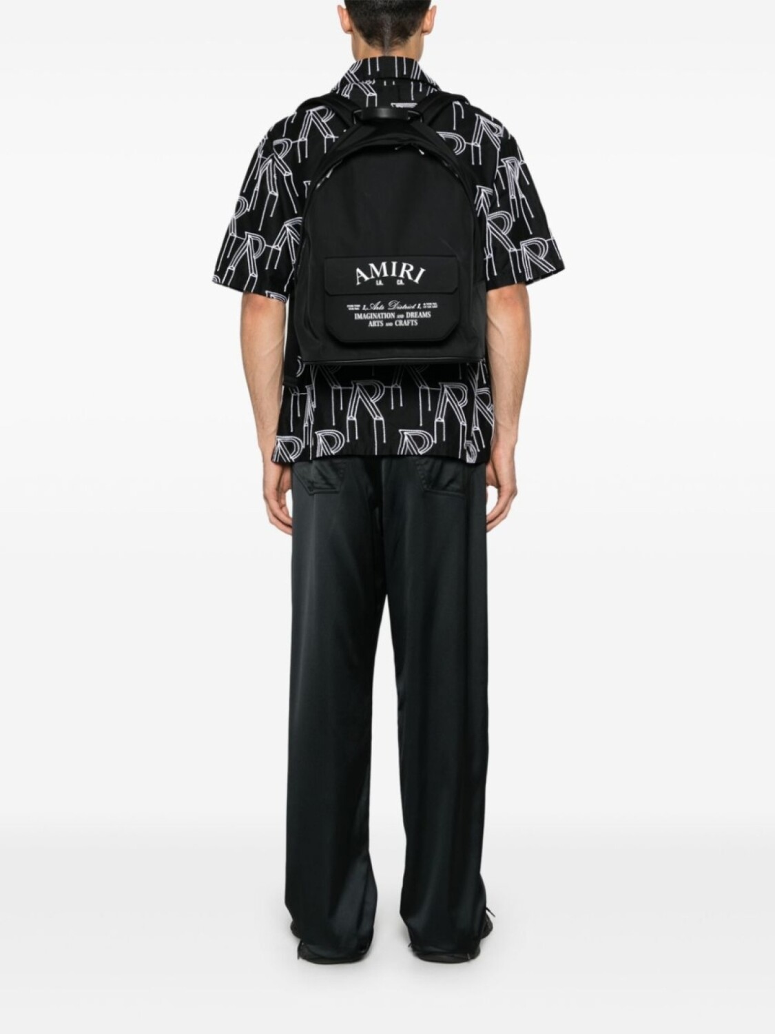 AMIRI рюкзак с логотипом, черный
AMIRI рюкзак с логотипом, черный