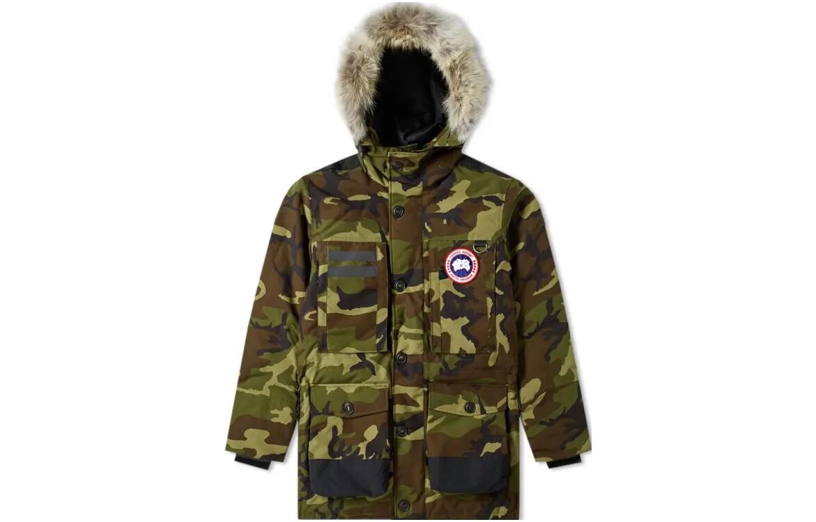 Пальто-парка мужская классическая камуфляжная Canada Goose, цвет Classic Camouflage 
Пальто-парка мужская классическая камуфляжная Canada Goose, цвет Classic Camouflage