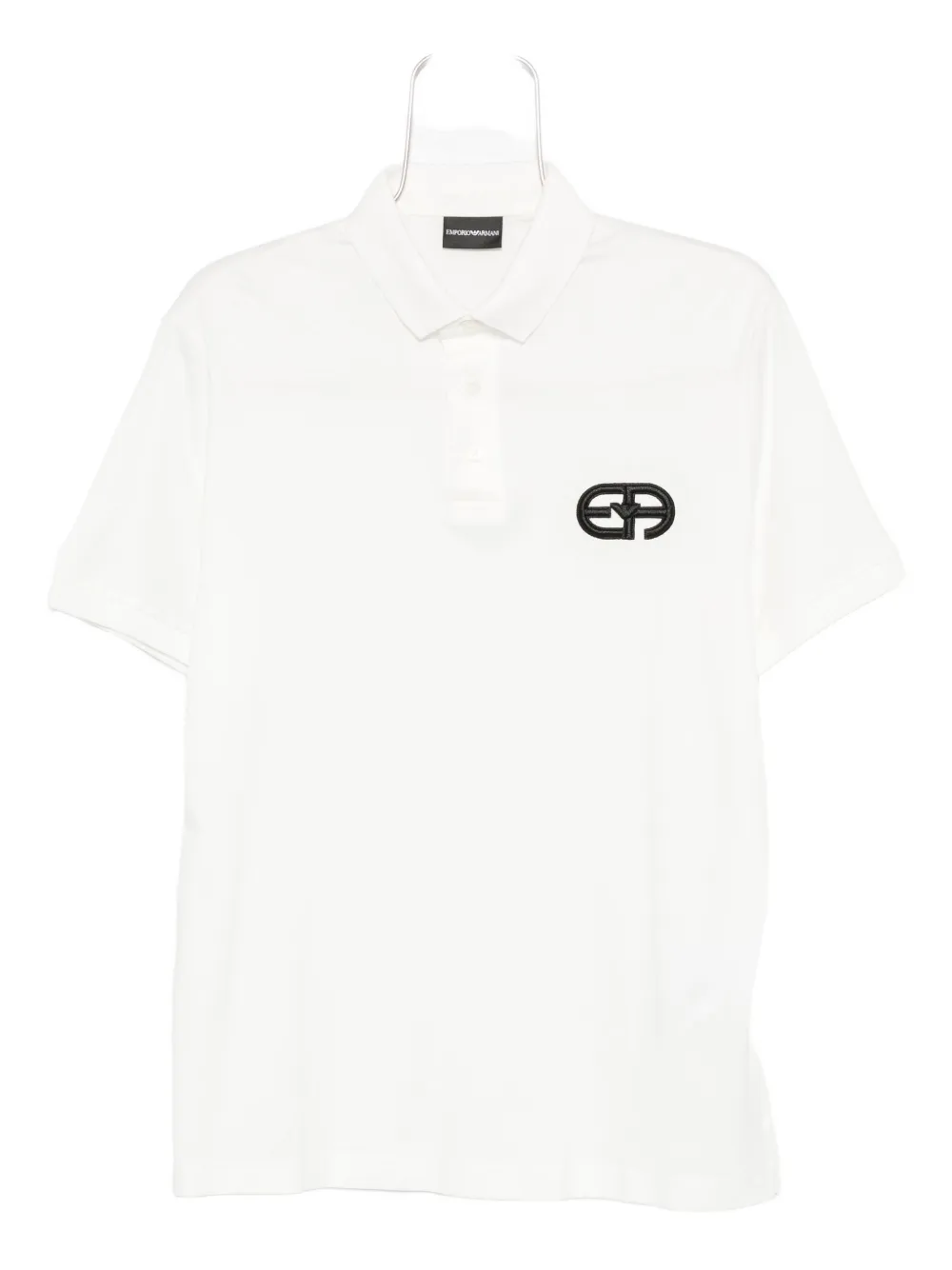 Рубашка-поло с вышитым логотипом EMPORIO ARMANI, белый
Рубашка-поло с вышитым логотипом EMPORIO ARMANI, белый