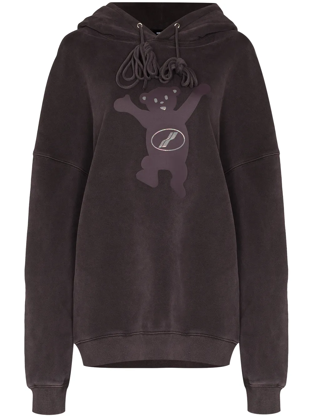 Худи с принтом We11done, фиолетовый
Худи с принтом We11done, фиолетовый