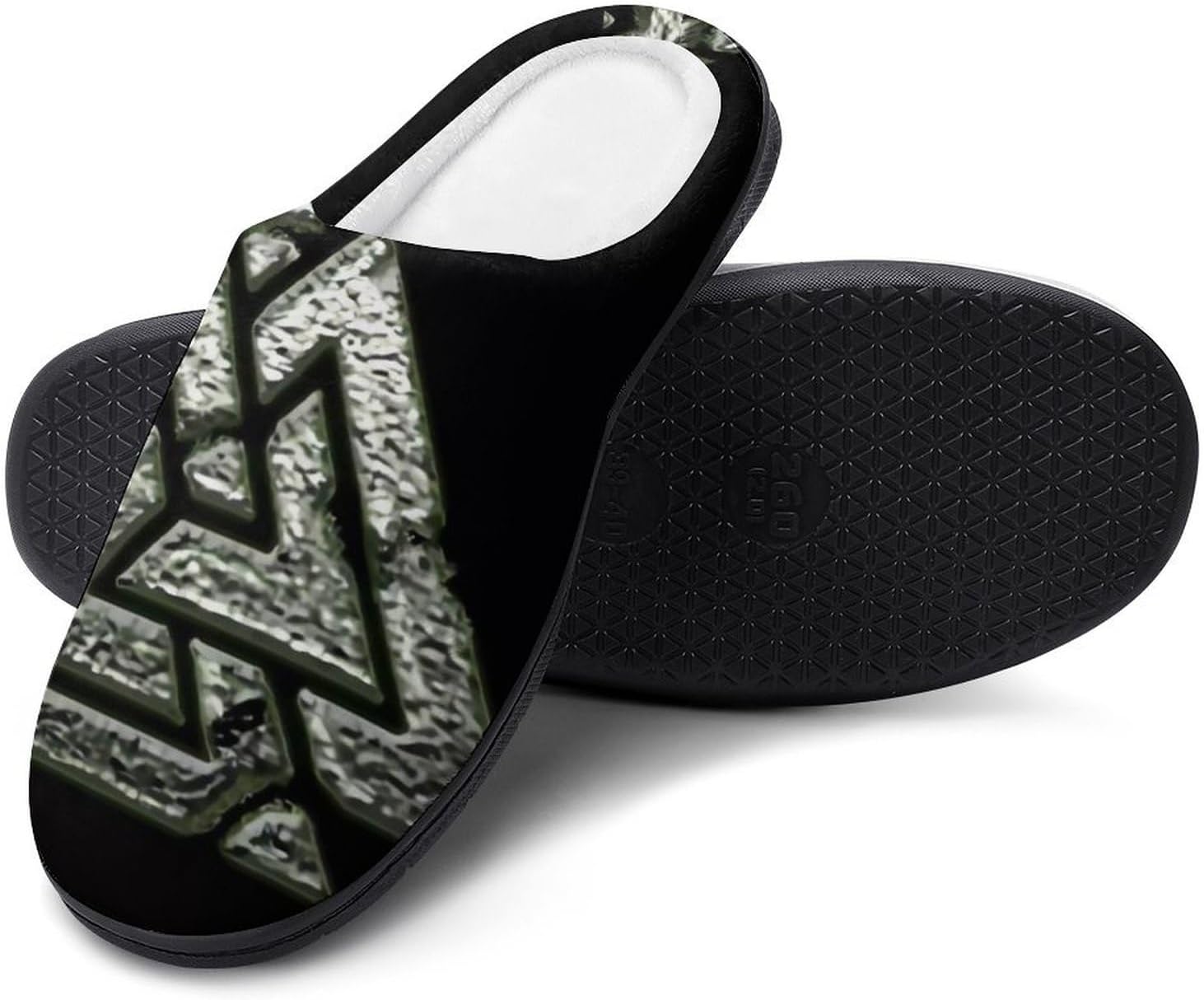 Мужские удобные и мягкие зимние викингские домашние тапочки, теплые пушистые хлопковые тапочки для спальни и гостиной, легкая резиновая подошва Yxhzyhy, Viking Runes
Мужские удобные и мягкие зимние викингские домашние тапочки, теплые пушистые хлопковые тапочки для спальни и гостиной, легкая резиновая подошва Yxhzyhy, Viking Runes