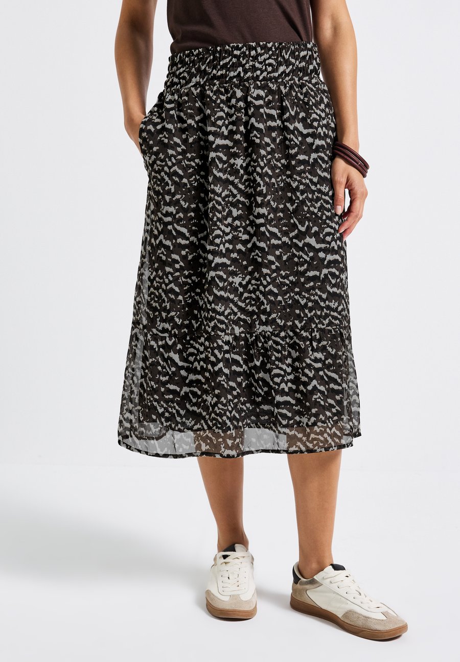 Юбка Street One GEMUSTERTER , Braun/Dark Brown
Юбка Street One GEMUSTERTER , Braun/Dark Brown