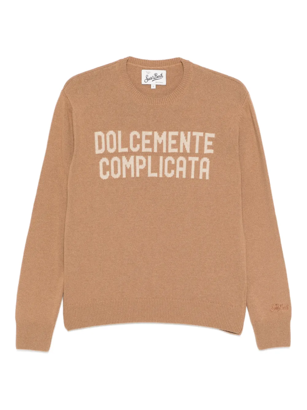 Джемпер с круглым вырезом «Dolcemente Complicata» Mc2 Saint Barth, коричневый
Джемпер с круглым вырезом «Dolcemente Complicata» Mc2 Saint Barth, коричневый