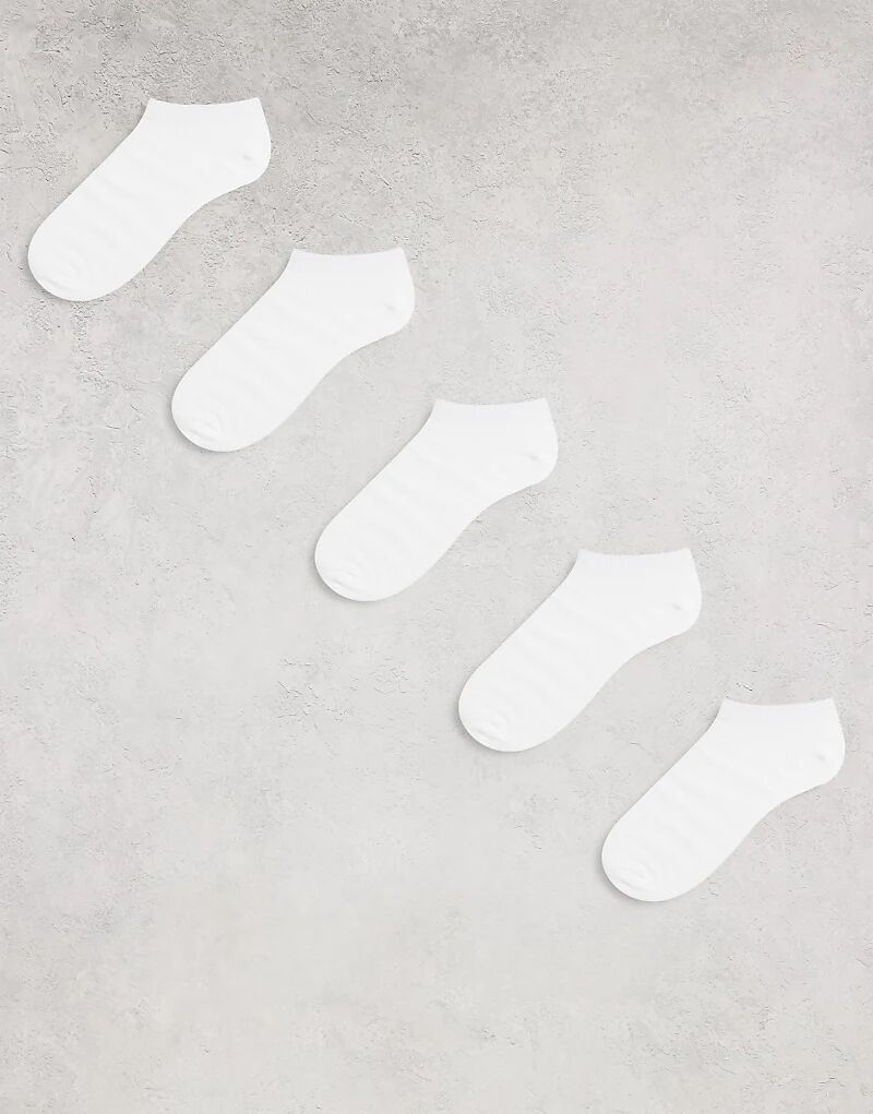 Brave Soul, 5 пар спортивных носков белого цвета
Brave Soul, 5 пар спортивных носков белого цвета