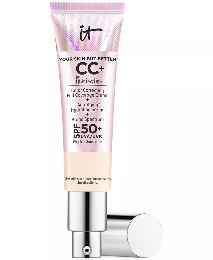 CC+ Крем-осветление с SPF 50+ It Cosmetics, цвет Fair
CC+ Крем-осветление с SPF 50+ It Cosmetics, цвет Fair