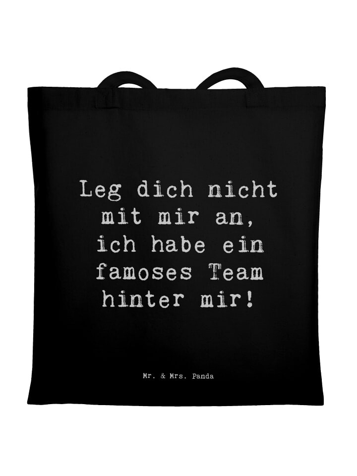 Сумка Mr. & Mrs. Panda Tragetasche Spruch Im Team zusammenarbeiten mit..., черный
Сумка Mr. & Mrs. Panda Tragetasche Spruch Im Team zusammenarbeiten mit..., черный