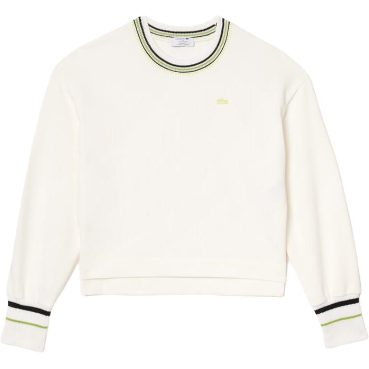 Топ Organic Cotton Sweatshirt LACOSTE, белый/черный/желтый
Топ Organic Cotton Sweatshirt LACOSTE, белый/черный/желтый