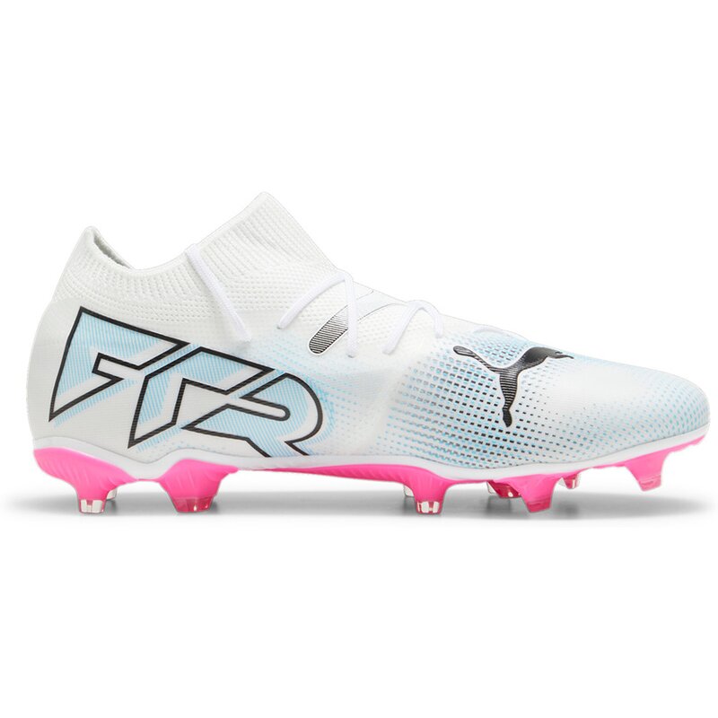 Футбольные бутсы для газона Future 7 Match FG/AG Puma, цвет puma white-puma black-poison p
Футбольные бутсы для газона Future 7 Match FG/AG Puma, цвет puma white-puma black-poison p