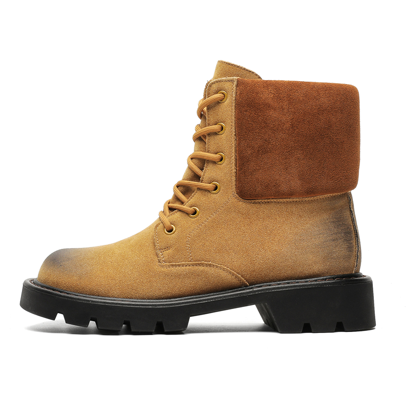 Chi Wolf Мужские ботинки Martin черно-коричнево-желтые коричневые, цвет Brown
Chi Wolf Мужские ботинки Martin черно-коричнево-желтые коричневые, цвет Brown