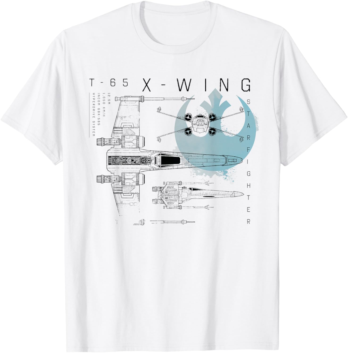 Футболка с изображением истребителя X-Wing из серии «Звездные войны: Повстанцы», белая Star Wars
Футболка с изображением истребителя X-Wing из серии «Звездные войны: Повстанцы», белая Star Wars