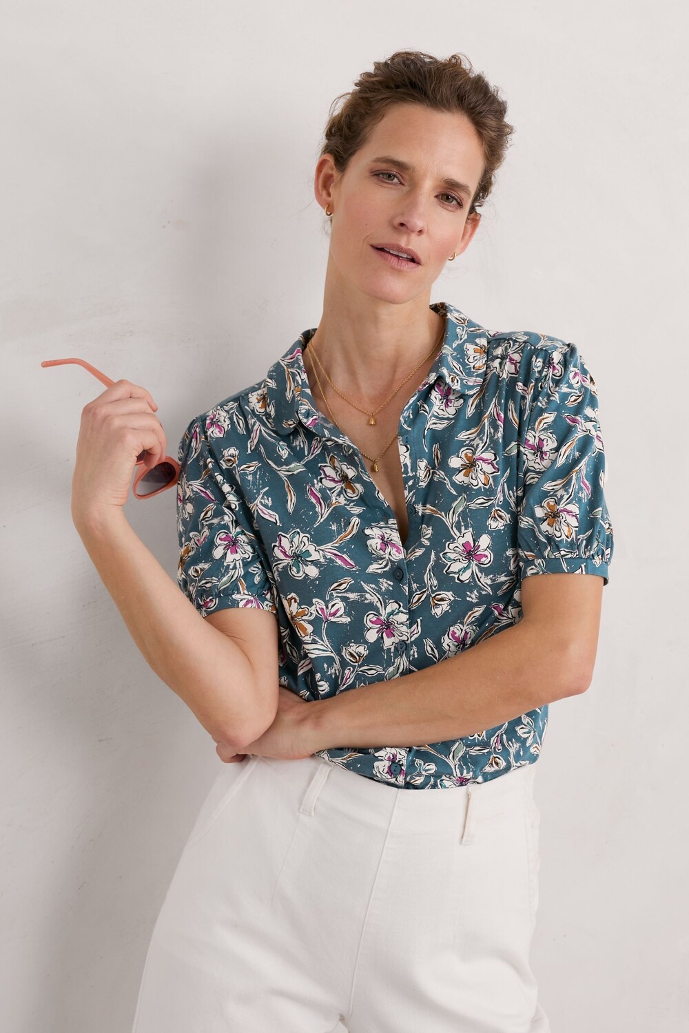 Рубашка Embrace с коротким рукавом из 100% хлопка Seasalt Cornwall, синий
Рубашка Embrace с коротким рукавом из 100% хлопка Seasalt Cornwall, синий