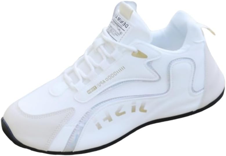 Мужские дышащие спортивные кроссовки, легкие шнурки, для бега на улице и повседневной носки Fusecottc, белый
Мужские дышащие спортивные кроссовки, легкие шнурки, для бега на улице и повседневной носки Fusecottc, белый