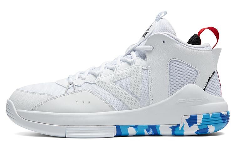 Баскетбольные кроссовки Liaoyuan мужские, среднего размера, белые/синие Peak
Баскетбольные кроссовки Liaoyuan мужские, среднего размера, белые/синие Peak