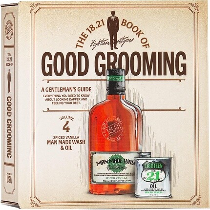 Book Of Good Grooming Volume 4 Набор Пряная ваниль для мужчин, 18.21 Man Made
Book Of Good Grooming Volume 4 Набор Пряная ваниль для мужчин, 18.21 Man Made