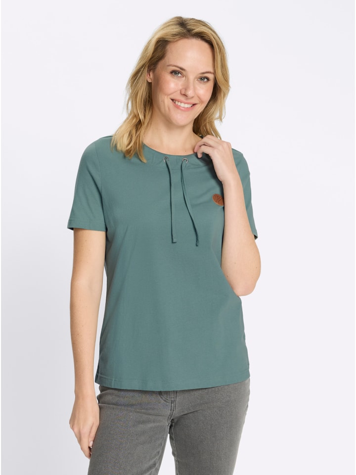 Рубашка с короткими рукавами цвета нефрита Sieh an!
Рубашка с короткими рукавами цвета нефрита Sieh an!