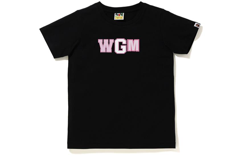 Футболка женская A BATHING APE, черная BK N 
Футболка женская A BATHING APE, черная BK N