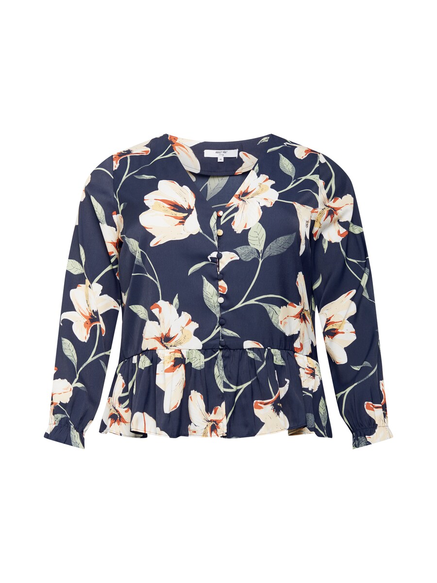 Блузка ABOUT YOU Curvy Mandy, темно-синий
Блузка ABOUT YOU Curvy Mandy, темно-синий