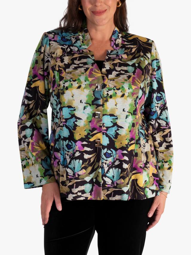 Куртка с садовым цветком chesca, черный/разноцветный
Куртка с садовым цветком chesca, черный/разноцветный