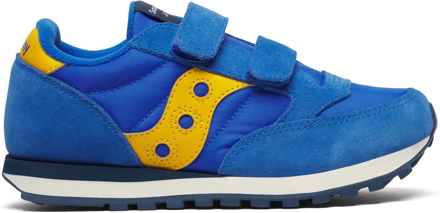 Детские кроссовки Saucony Jazz Double Hook & Loop для унисекса, синий/желтый
Детские кроссовки Saucony Jazz Double Hook & Loop для унисекса, синий/желтый