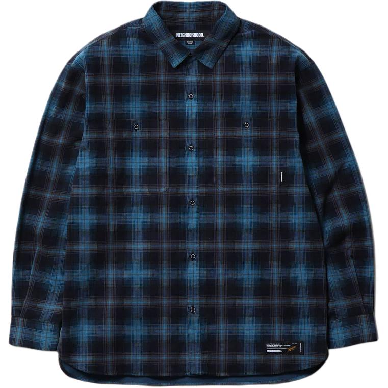 Рубашки унисекс с отворотом, умеренной длины Neighborhood, синий
Рубашки унисекс с отворотом, умеренной длины Neighborhood, синий