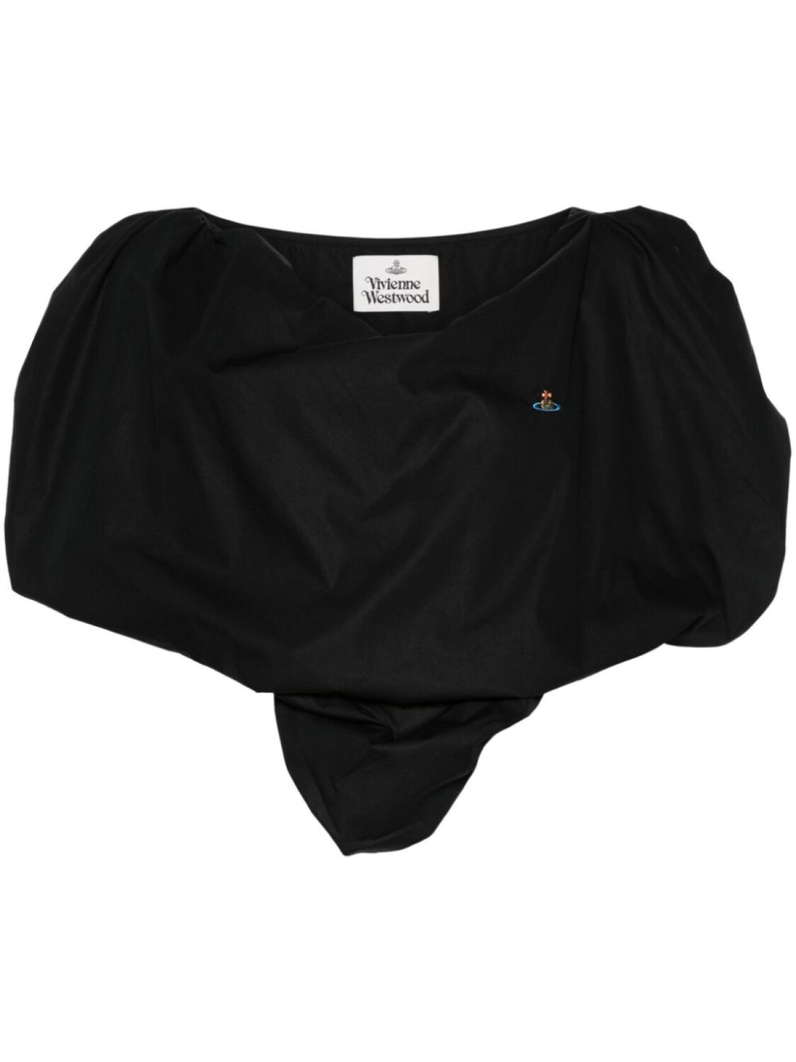Vivienne Westwood блузка с вышитыми шарами, черный 
Vivienne Westwood блузка с вышитыми шарами, черный