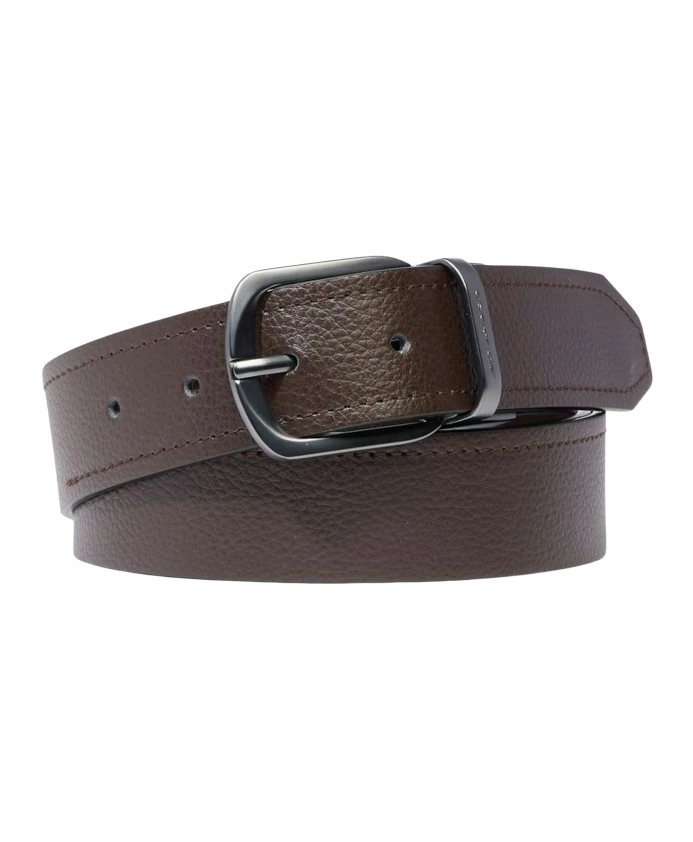 Мужской кожаный ремень с пряжкой-застежкой Piquadro, коричневый
Мужской кожаный ремень с пряжкой-застежкой Piquadro, коричневый