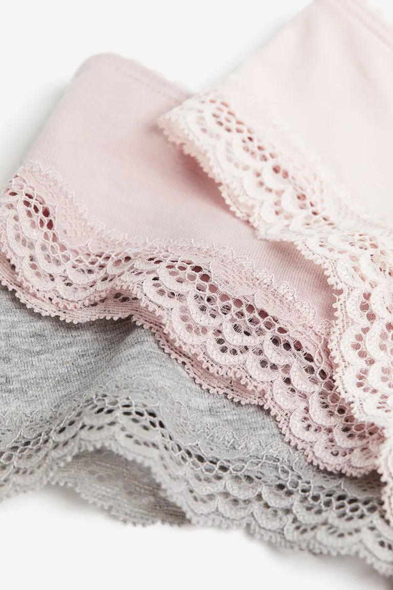 Комплект из 5 бразильских трусов H&M, серый
Комплект из 5 бразильских трусов H&M, серый