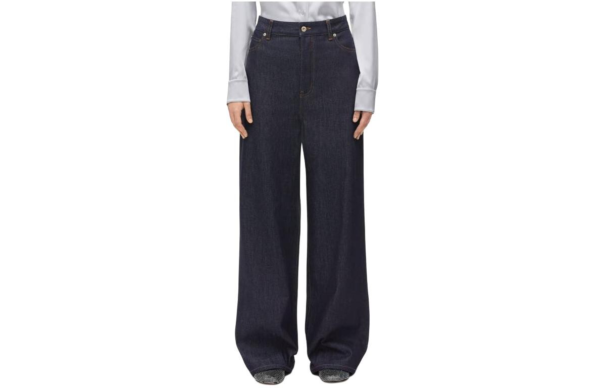 Джинсы женские темно-синие Loewe
Джинсы женские темно-синие Loewe