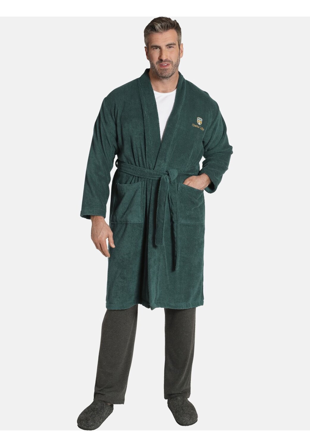 Халат LORD CURET Charles Colby, темно-зеленый
Халат LORD CURET Charles Colby, темно-зеленый