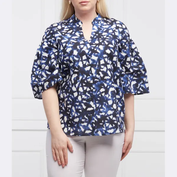 Отделка рубашки стандартного кроя больших размеров с добавлением белья Persona By Marina Rinaldi, синий
Отделка рубашки стандартного кроя больших размеров с добавлением белья Persona By Marina Rinaldi, синий