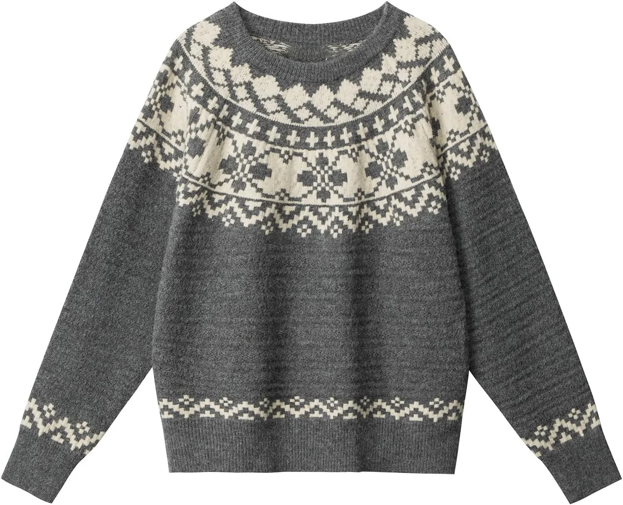 Свитер Unisex Nordic Fair Isle с геометрическим узором Bakyarder
Свитер Unisex Nordic Fair Isle с геометрическим узором Bakyarder