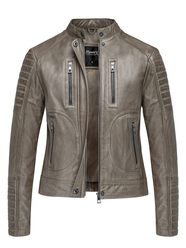 Кожаная куртка REPUBLIX, серый
Кожаная куртка REPUBLIX, серый