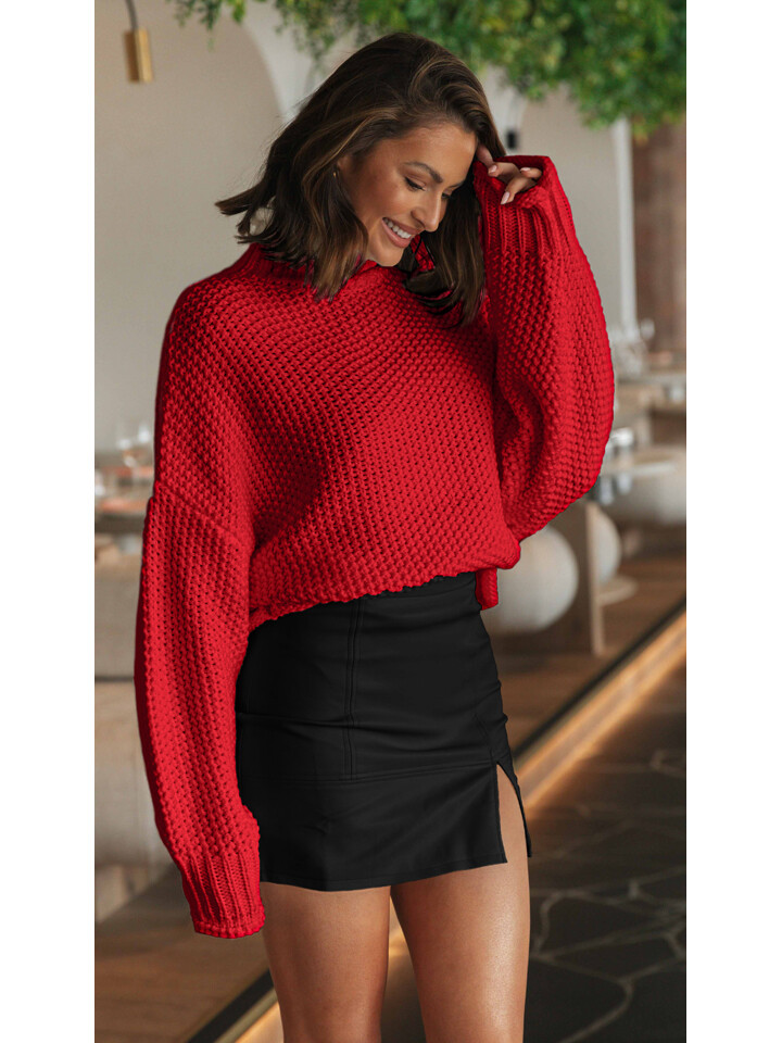 Свитер Milan Kiss Rollkragen, красный
Свитер Milan Kiss Rollkragen, красный