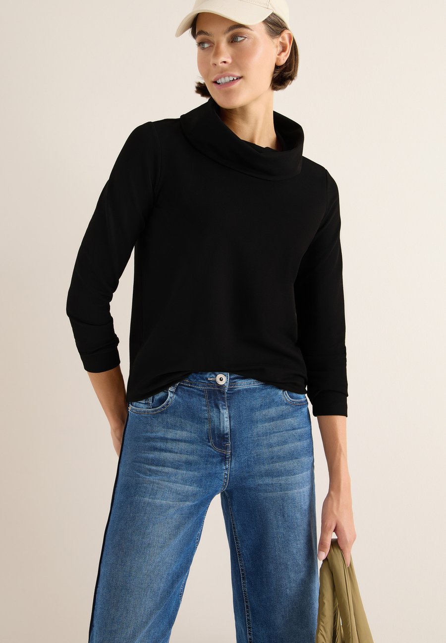 Топ Cecil MIT GROSSEM KRAGEN, Schwarz/Black
Топ Cecil MIT GROSSEM KRAGEN, Schwarz/Black