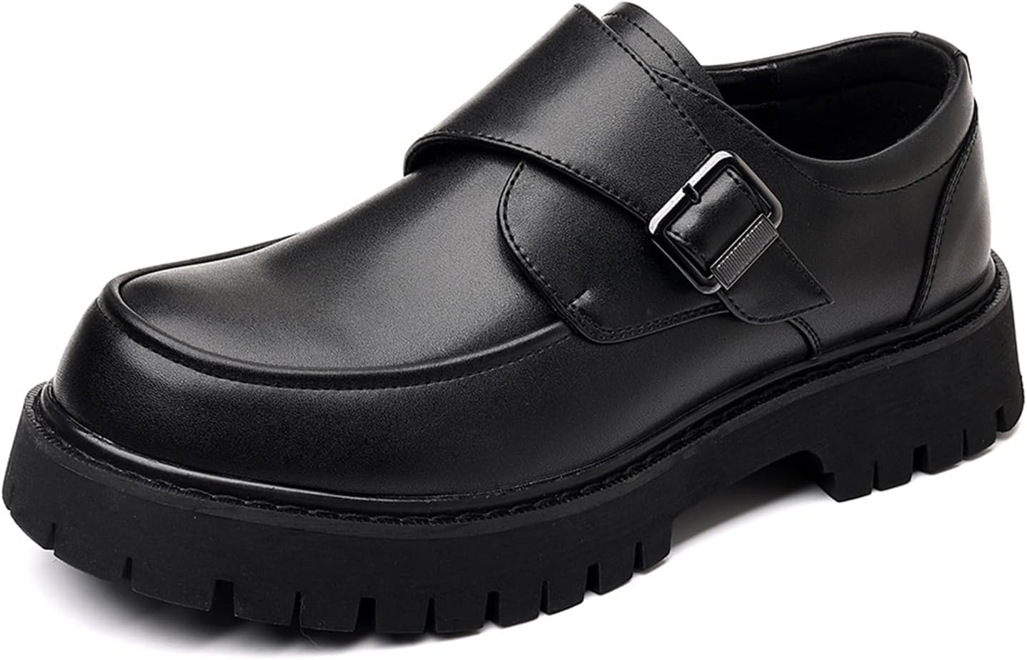 Мужские кожаные массивные лоферы на платформе с классическим округлым носком, ремешком-монком и отделкой «пенни», деловая обувь для работы, дерби Sehdk, черный
Мужские кожаные массивные лоферы на платформе с классическим округлым носком, ремешком-монком и отделкой «пенни», деловая обувь для работы, дерби Sehdk, черный