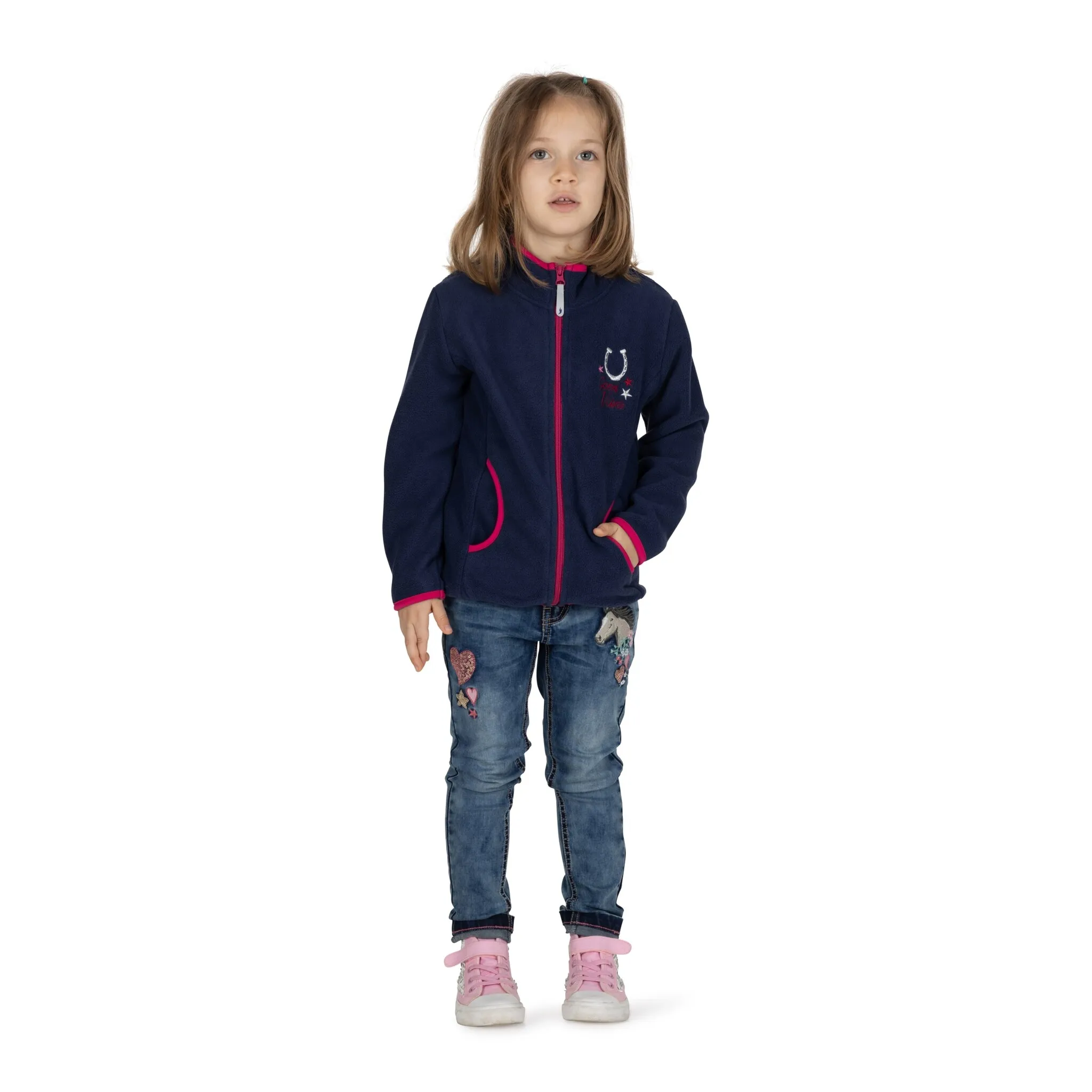 Флисовая куртка СОЛЬ И ПЕРЕЦ «Лошадь», с вышивкой лошади Salt And Pepper, цвет blau
Флисовая куртка СОЛЬ И ПЕРЕЦ «Лошадь», с вышивкой лошади Salt And Pepper, цвет blau