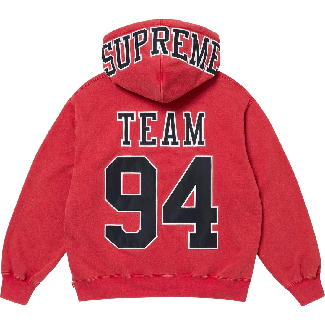 Толстовка Team 94 с капюшоном Supreme, красный
Толстовка Team 94 с капюшоном Supreme, красный
