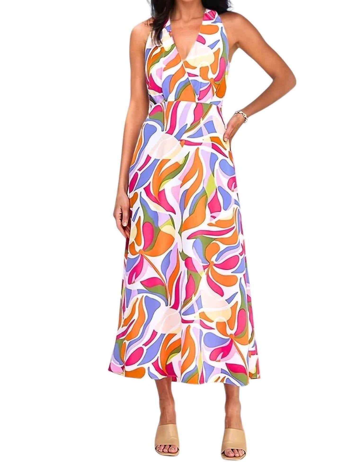 Corinee платье макси на бретелях с открытой спиной в мультиколоре Milk & Honey
Corinee платье макси на бретелях с открытой спиной в мультиколоре Milk & Honey