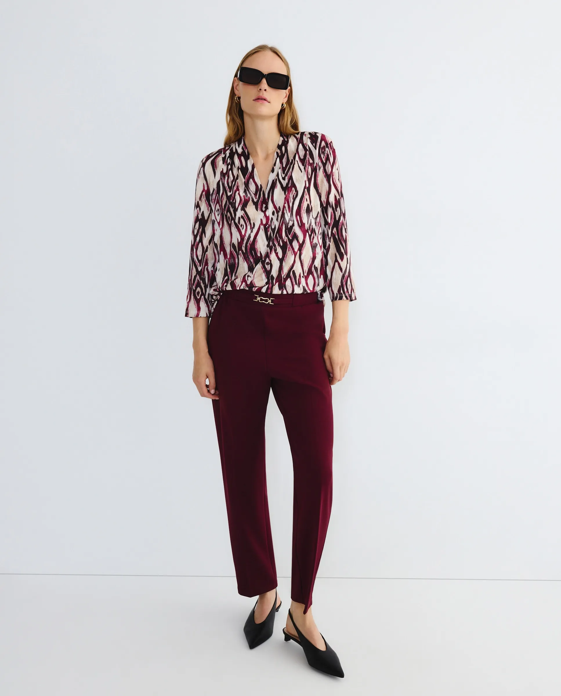 Женские брюки на резинке Zermatt, гранатовый
Женские брюки на резинке Zermatt, гранатовый