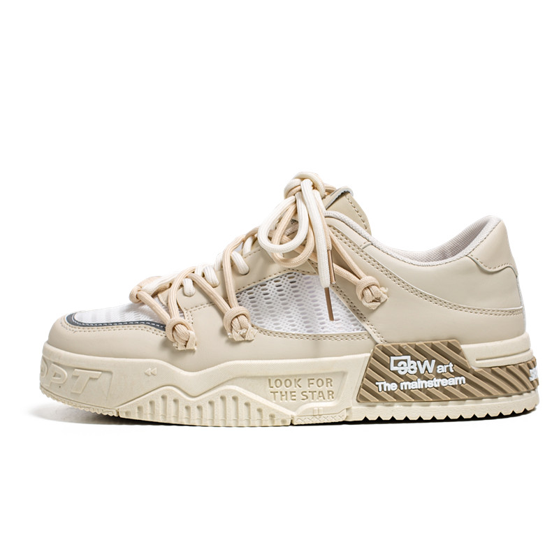 Кроссовки для скейтбординга для детей и подростков с низким верхом, устойчивые к истиранию и отскоку, с дышащей поддержкой Cotton Gene, бежевый
Кроссовки для скейтбординга для детей и подростков с низким верхом, устойчивые к истиранию и отскоку, с дышащей поддержкой Cotton Gene, бежевый