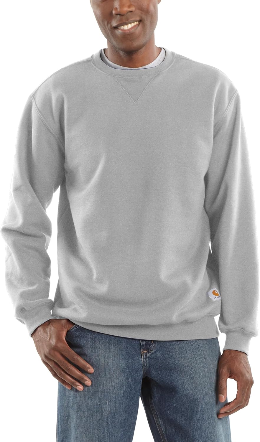 Carhartt мужская толстовка Midweight Crewneck, Heather Grey
Carhartt мужская толстовка Midweight Crewneck, Heather Grey