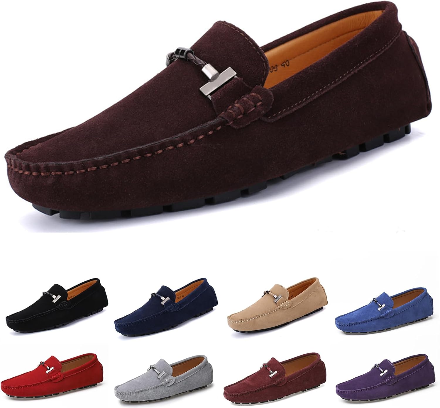 Мужские слипоны NEKGNL из замши ручной работы, повседневные мокасины с квадратным носком, стильные лоферы с пенни, удобные и прогулок, легкие, противоскользящие, плоские, повседневные, размеры 6-15, Coffee
Мужские слипоны NEKGNL из замши ручной работы, повседневные мокасины с квадратным носком, стильные лоферы с пенни, удобные и прогулок, легкие, противоскользящие, плоские, повседневные, размеры 6-15, Coffee