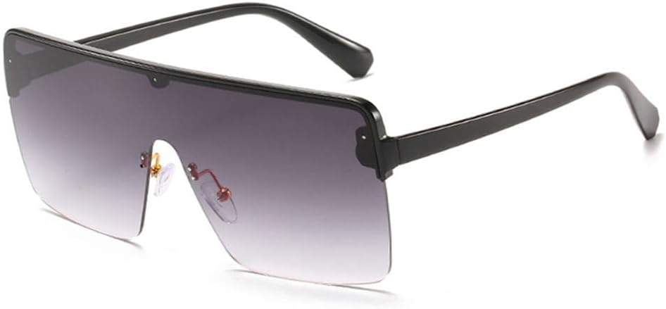 Солнцезащитные очки для женщин и мужчин в крупной оправе, цельные солнцезащитные очки в полуоправе с градиентными линзами, ретро-очки для вождения, защита от УФ-излучения UV400 KTUCN, Black Doublegrey
Солнцезащитные очки для женщин и мужчин в крупной оправе, цельные солнцезащитные очки в полуоправе с градиентными линзами, ретро-очки для вождения, защита от УФ-излучения UV400 KTUCN, Black Doublegrey