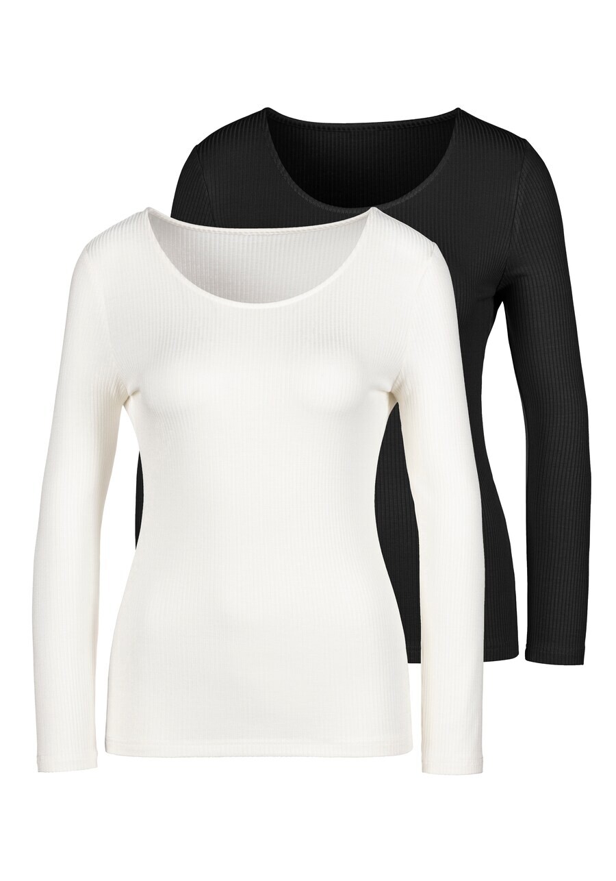 Лонгслив Lascana, белый
Лонгслив Lascana, белый