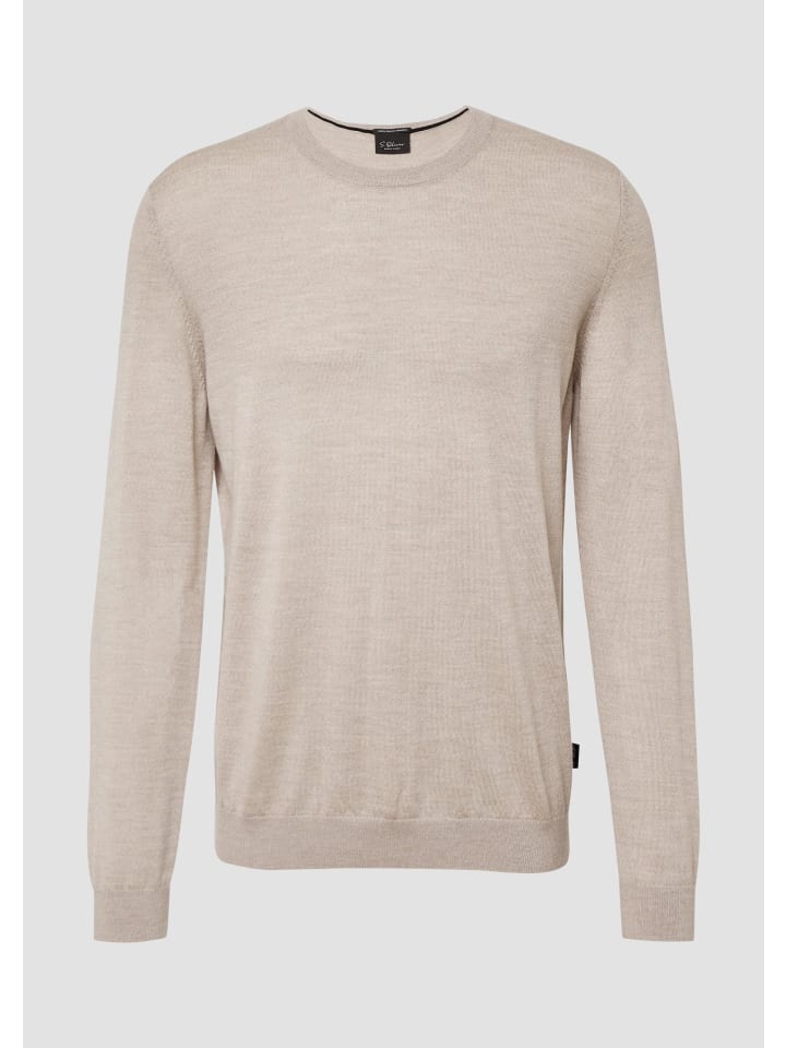 Вязаный свитер цвета 80W0_светло-бежевый s.Oliver
Вязаный свитер цвета 80W0_светло-бежевый s.Oliver