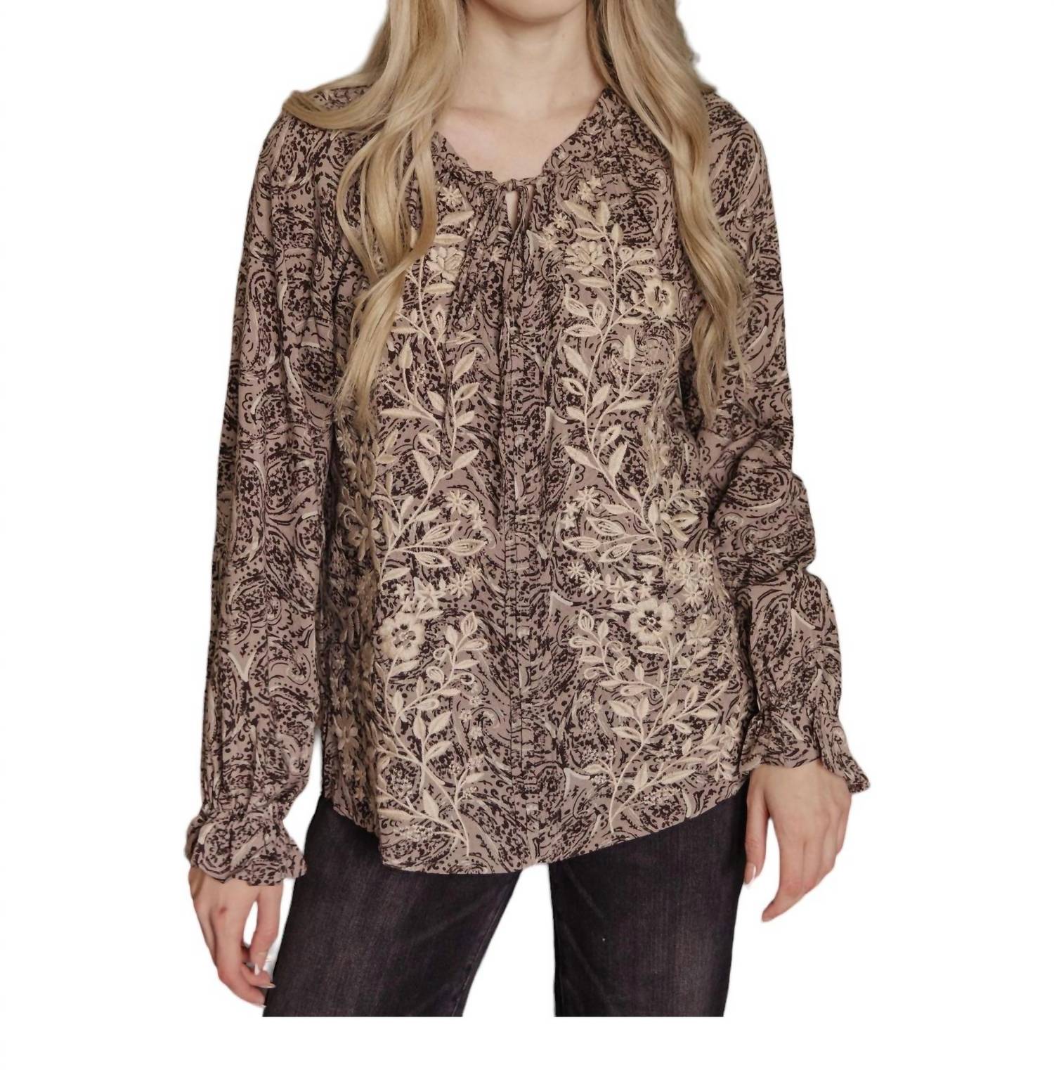 Блузка с открытыми плечами коричневого цвета ANDREE BY UNIT
Блузка с открытыми плечами коричневого цвета ANDREE BY UNIT