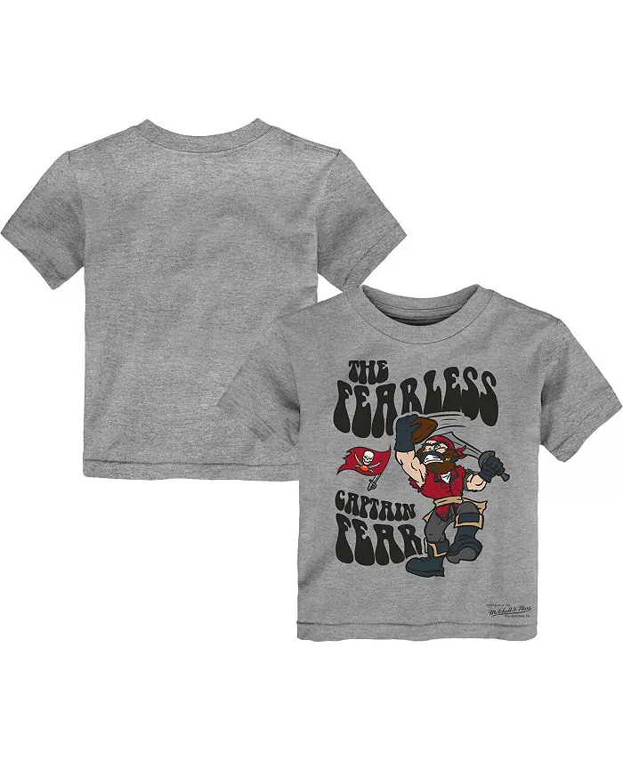 Футболка-талисман Митчелл Несс для малышей Хизер Грей из Tampa Bay Buccaneers с изображением капитана Fear Mitchell & Ness
Футболка-талисман Митчелл Несс для малышей Хизер Грей из Tampa Bay Buccaneers с изображением капитана Fear Mitchell & Ness