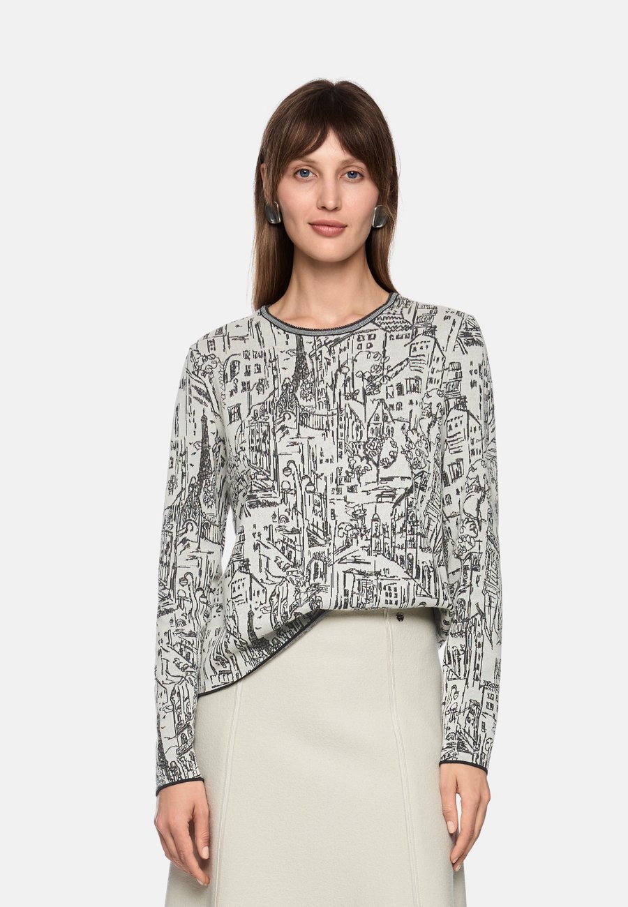 Джемпер Marc Cain Jumper, Smoke/Beige
Джемпер Marc Cain Jumper, Smoke/Beige
