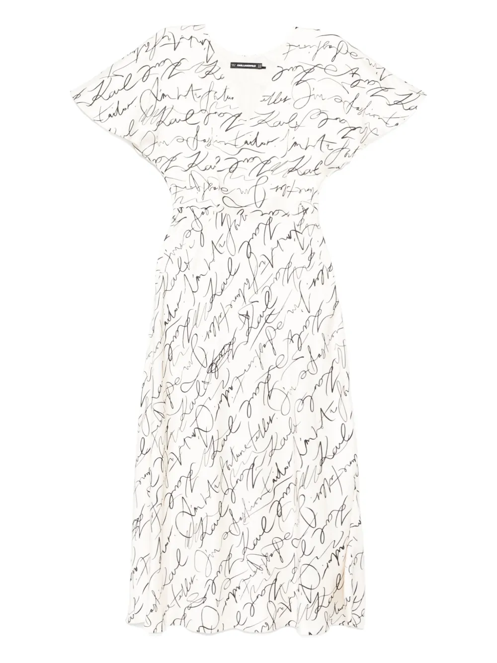 Платье миди с принтом KARL LAGERFELD, белый
Платье миди с принтом KARL LAGERFELD, белый